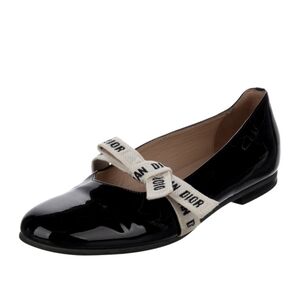 Christian Dior Girl's Patent Leather Ballet Flats – Size EU 33 / US 2
